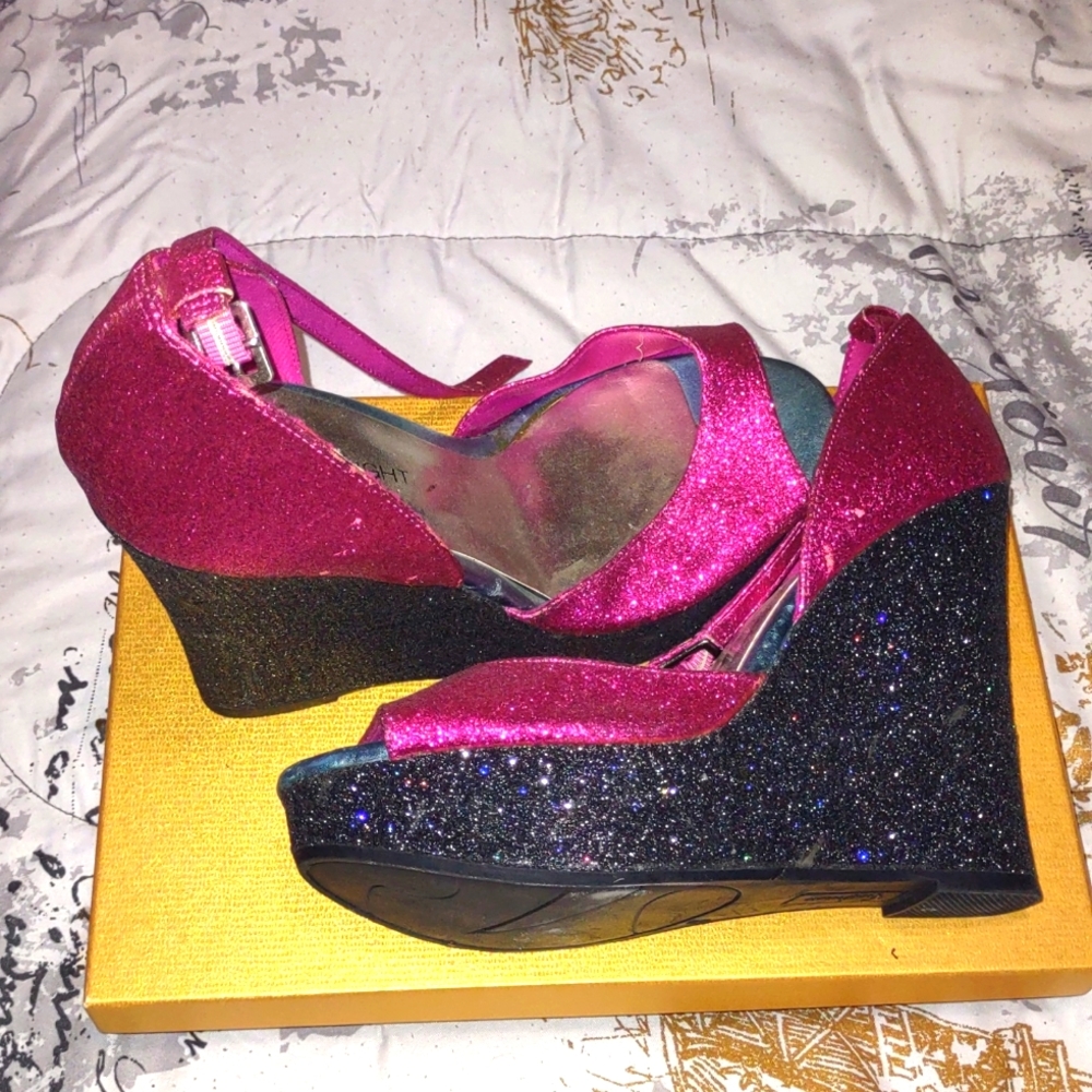 Beautiful Cinderella wedges